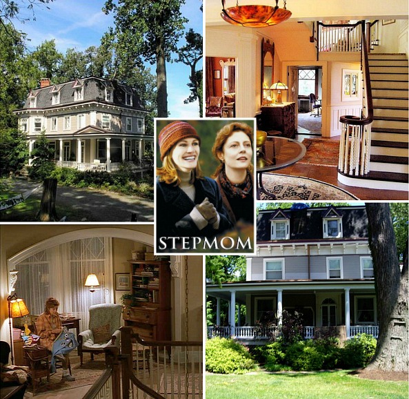 A look inside the real house where the Susan Sarandon-Julia Roberts movie "Stepmom" was filmed in Nyack | hookedonhouses.net