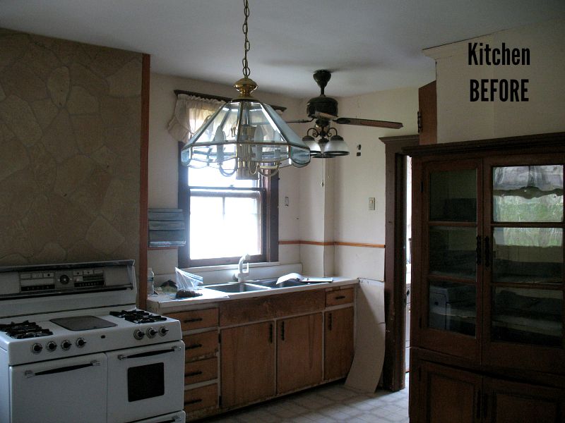 Allenhurst American Foursquare Kitchen BEFORE Remodel