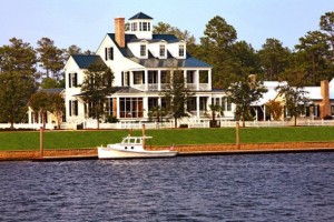 Coastal Living Idea House seen from the water