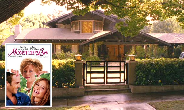 Craftsman featured in the movie "Monster-in-Law" with Jane Fonda and Jennifer Lopez | hookedonhouses.net