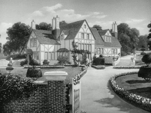 drawing of Mr. Blandings\' dream house