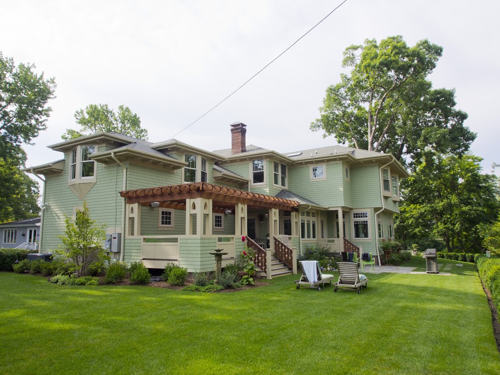 Remodeled American Foursquare by Degnan Design