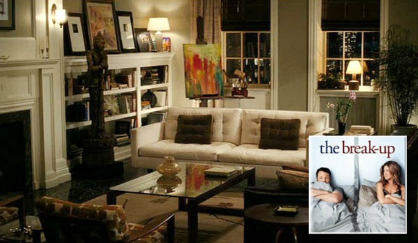 "The Break-Up" movie apartment sets behind the scenes | hookedonhouses.net