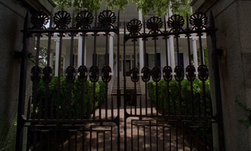 iron gates in front of Robichaux Academy