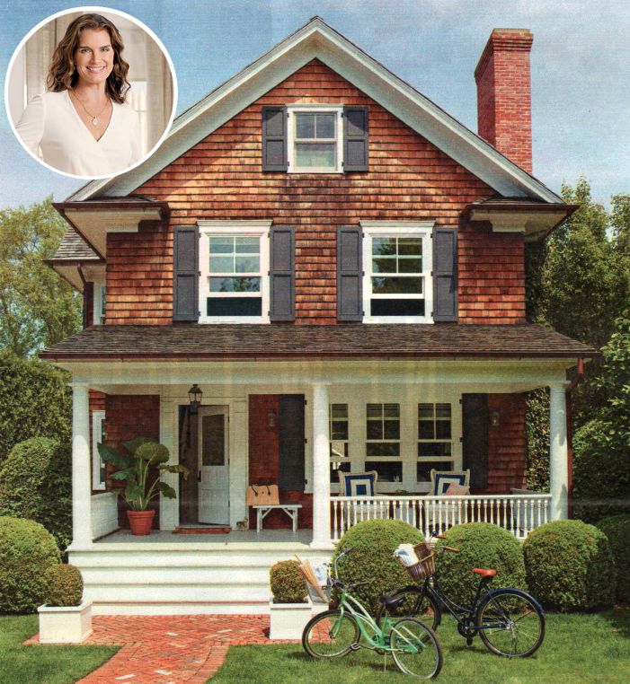 Brooke Shields house in the Hamptons BHG