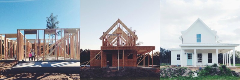 Building Sugarberry Cottage in Louisiana