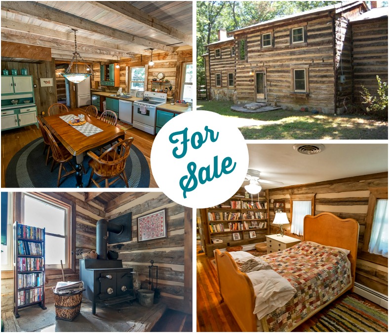 A Civil War-Era Log Home For Sale in West Virginia