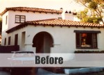 Spanish-style house BEFORE