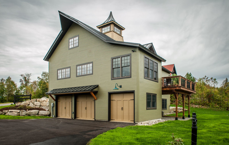 A New House Built To Look Like An Old Barn