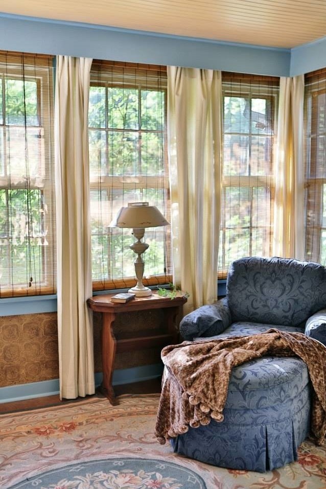 cottage reading corner