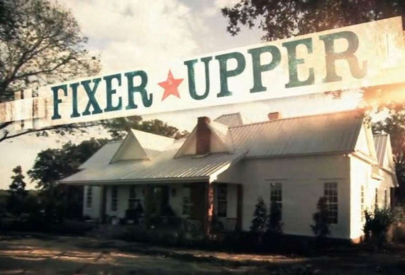 Fixer Upper farmhouse in opening credits