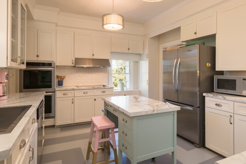 faux marble countertops formica in kitchen