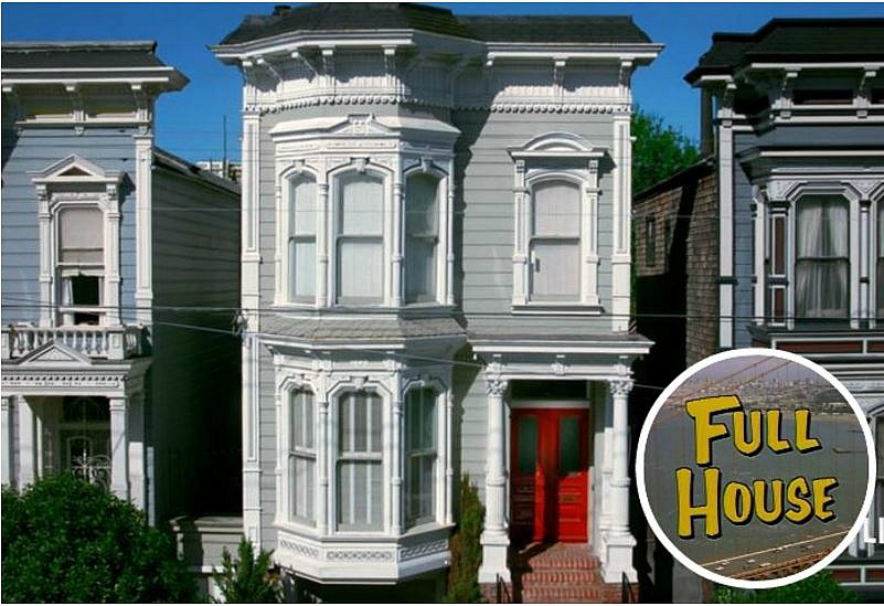 Full House Fuller House Victorian 1709 Broderick San Francisco