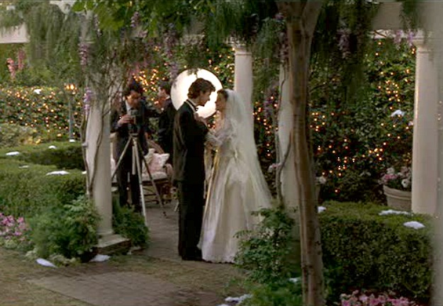 Backyard arbor in "Father of the Bride"