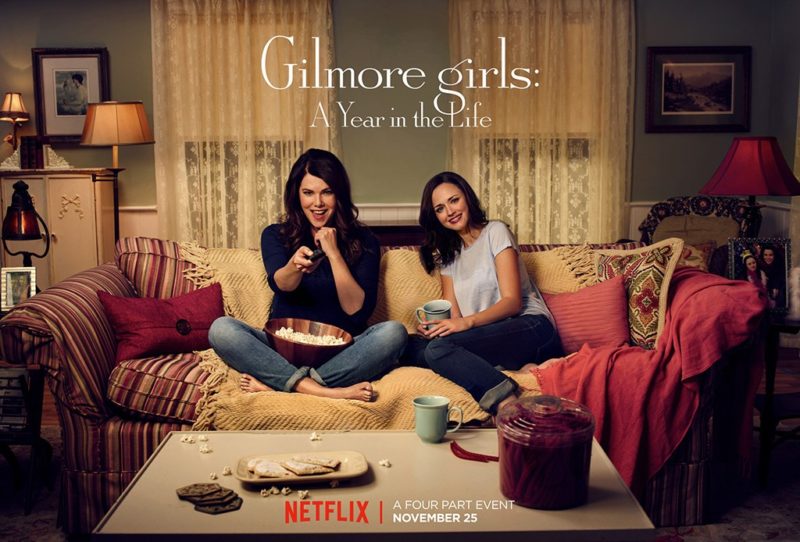 Official Netflix poster for Gilmore Girls A Year in the Life