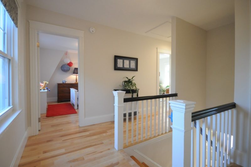 Upstairs landing after remodel