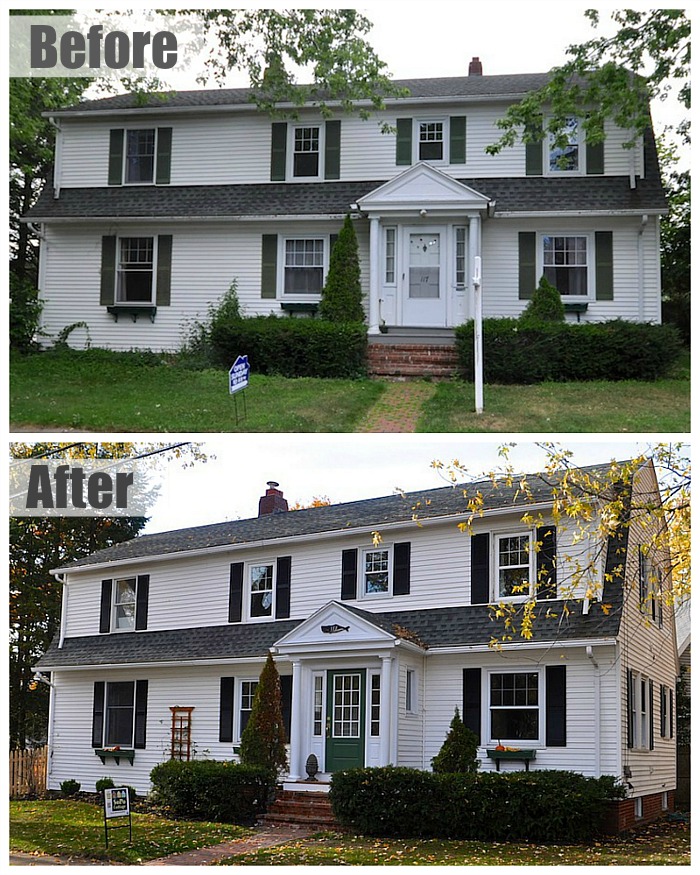 Gracious Grambler Colonial Maine Before and After