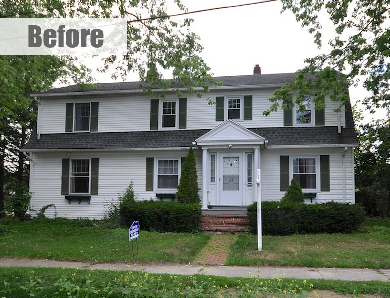 SoPo Cottage Remodel Colonial in Maine BEFORE