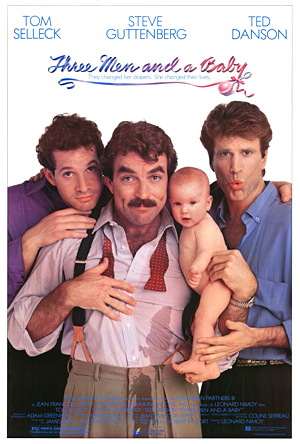 Three Men and a Baby movie poster