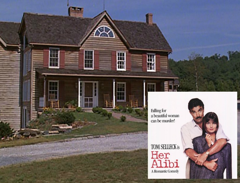 Tom Selleck's house in Her Alibi movie