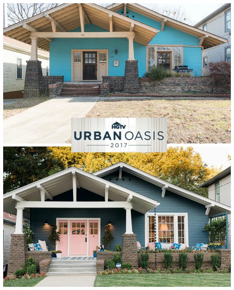 HGTV Urban Oasis 2017 Bungalow Before After