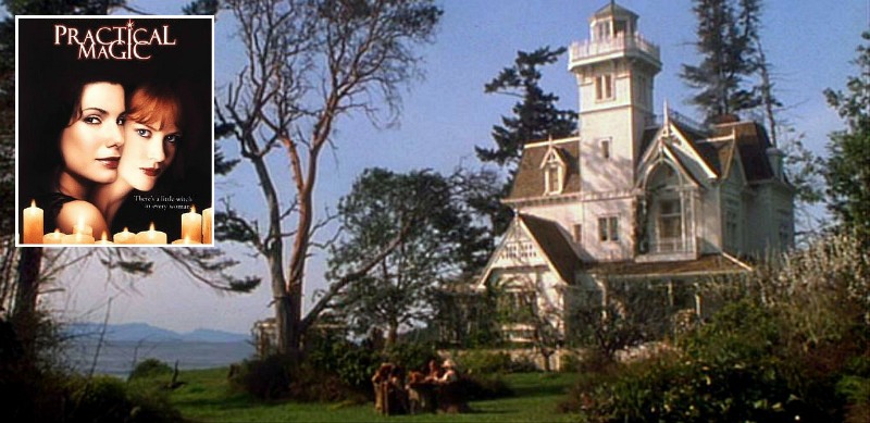 Practical Magic Movie White Victorian House