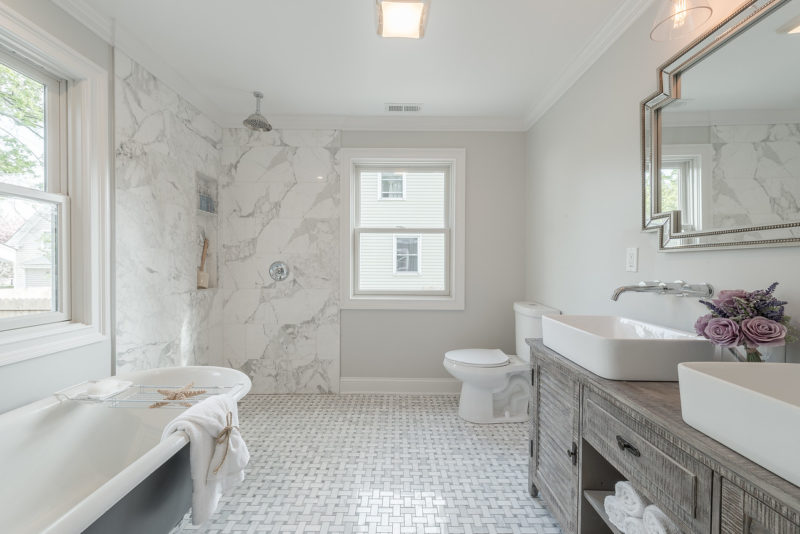 Small Cape Bathroom Remodel Fairfield Connecticut