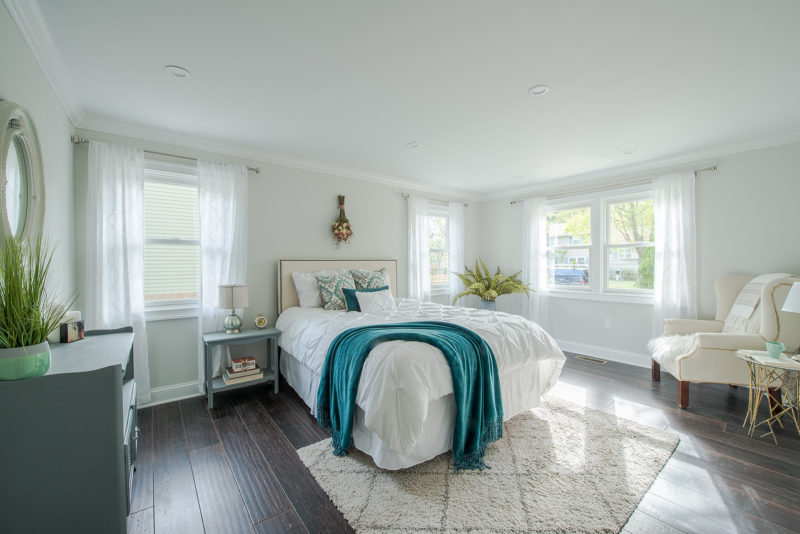 Small Cape Bedroom After Remodel Fairfield Connecticut