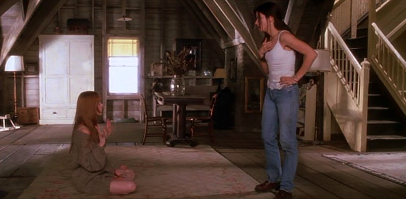 Attic in the Practical Magic house