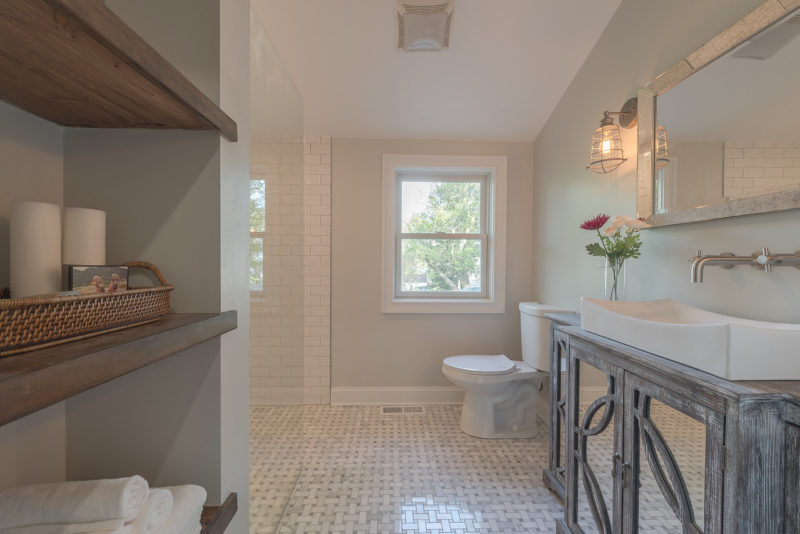 bathroom after remodel