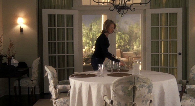 Something's Gotta Give movie beach house dining room