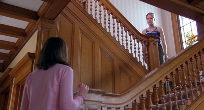 Cage d'escalier dans la maison du film 10 Things I Hate About You