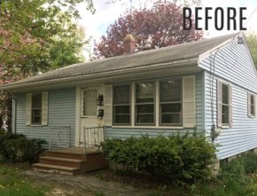 Makeover from 1960s Ranch to Charming Cottage