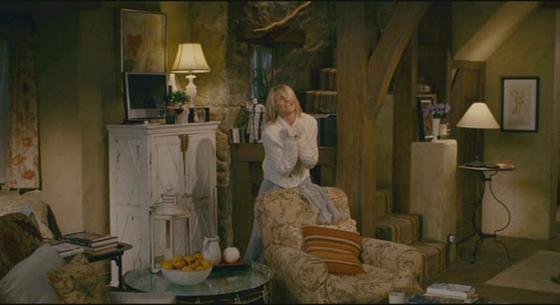 Cameron Diaz cottage living room Holiday