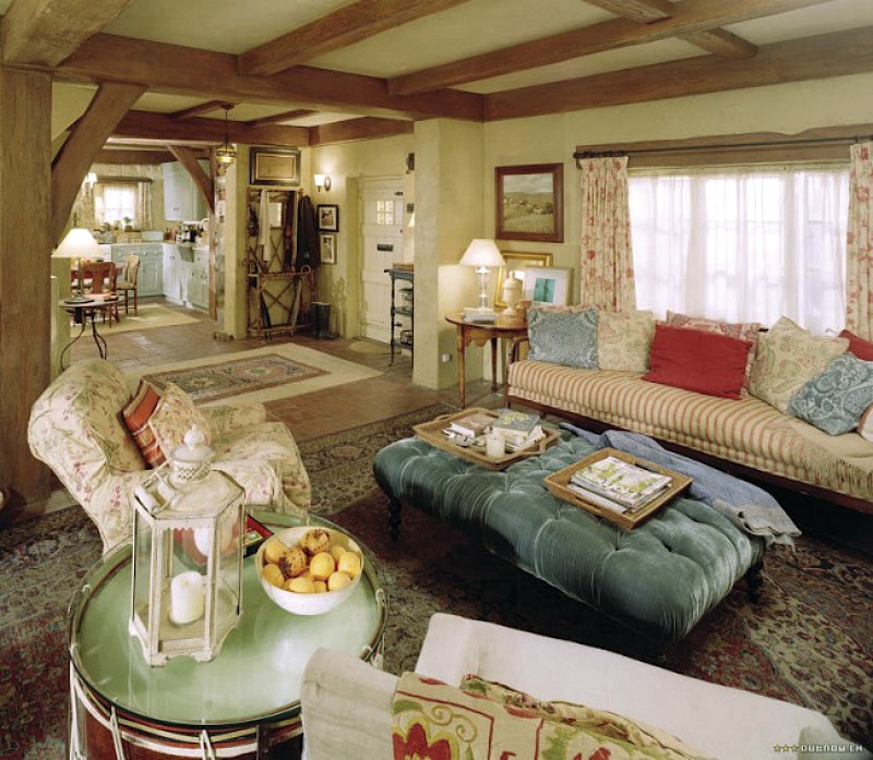 Inside cottage from The Holiday movie