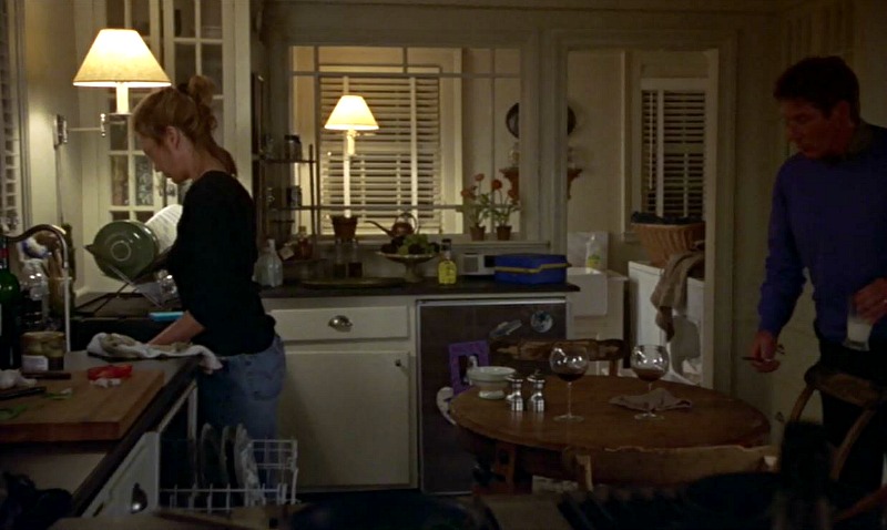 Unfaithful movie house kitchen Diane Lane