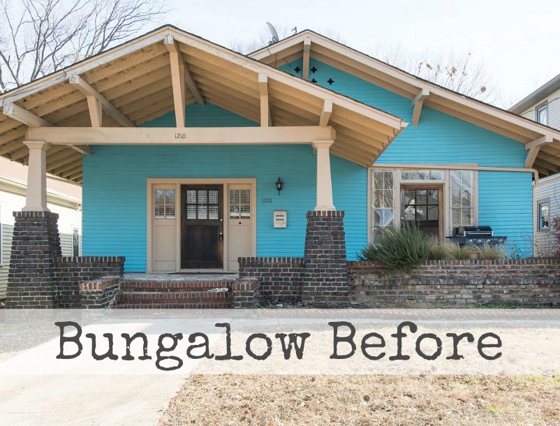 Craftsman Bungalow Before & After HGTV's Urban Oasis Giveaway 2017