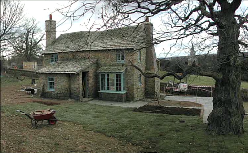 Building Rosehill Cottage for The Holiday movie