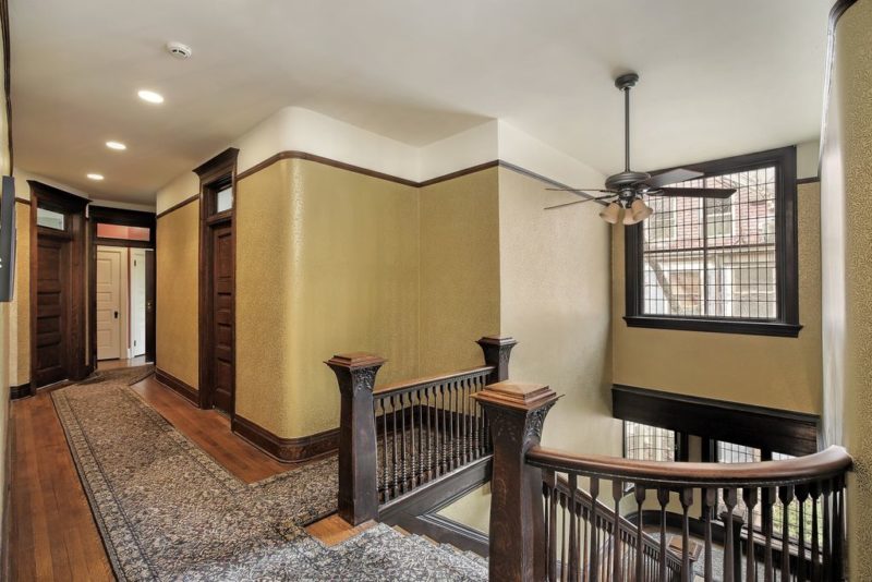 Upstairs landing of Victorian house