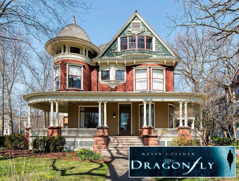 Victorian in Kevin Costner movie Dragonfly Evanston IL