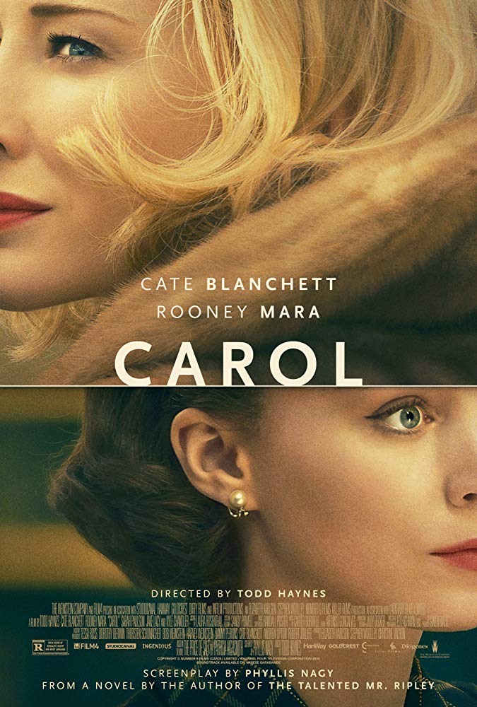 Carol movie poster Cate Blanchett