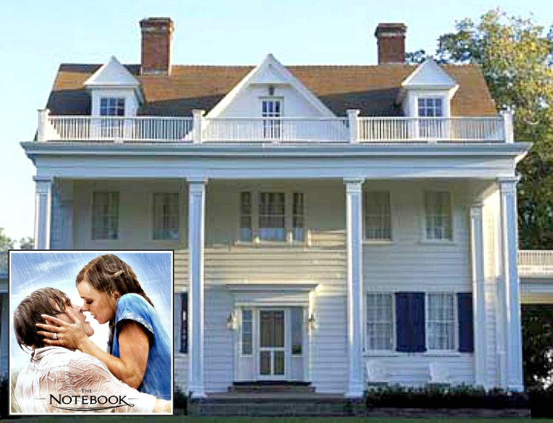 The Plantation House From The Notebook In South Carolina