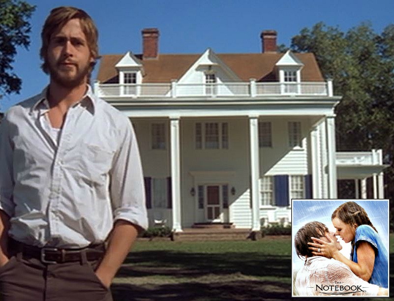 The Notebook Ryan Gosling Noah Calhoun House