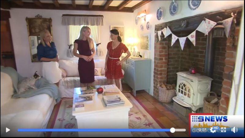 Fig Tree Cottage Featured on the Local News