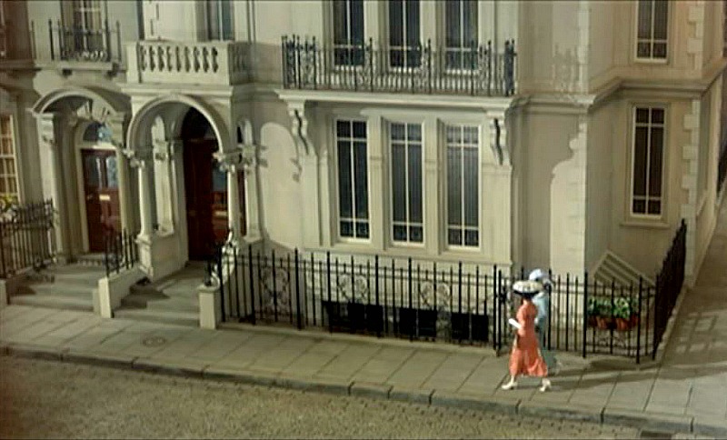 My Fair Lady Sets 27A Wimpole Street Exterior