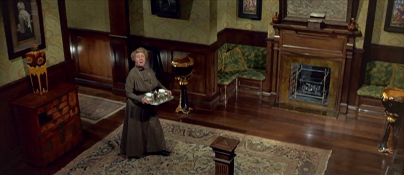 My Fair Lady Sets Henry Higgins' House Entry Hall Fireplace