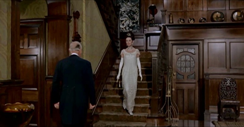My Fair Lady Sets Henry Higgins' House Staircase