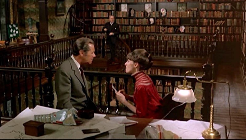 My Fair Lady Sets Henry Higgins' Library upper level 