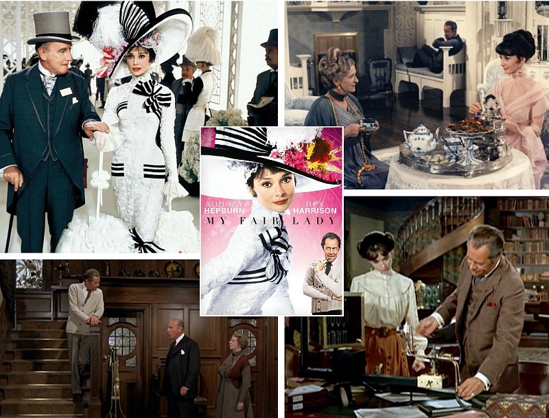 Sets from the Movie My Fair Lady Audrey Hepburn