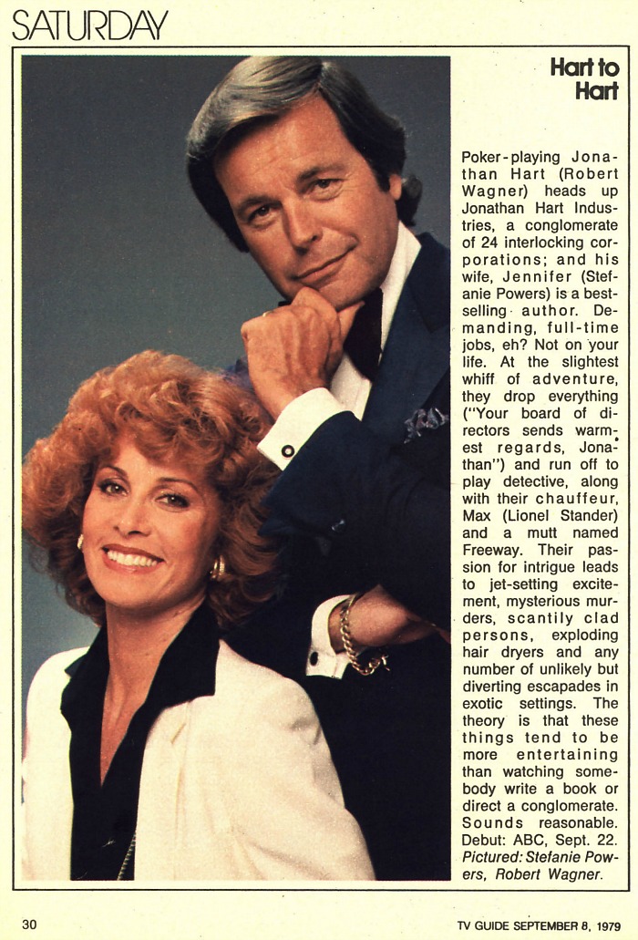 Hart to Hart TV Guide article 1979